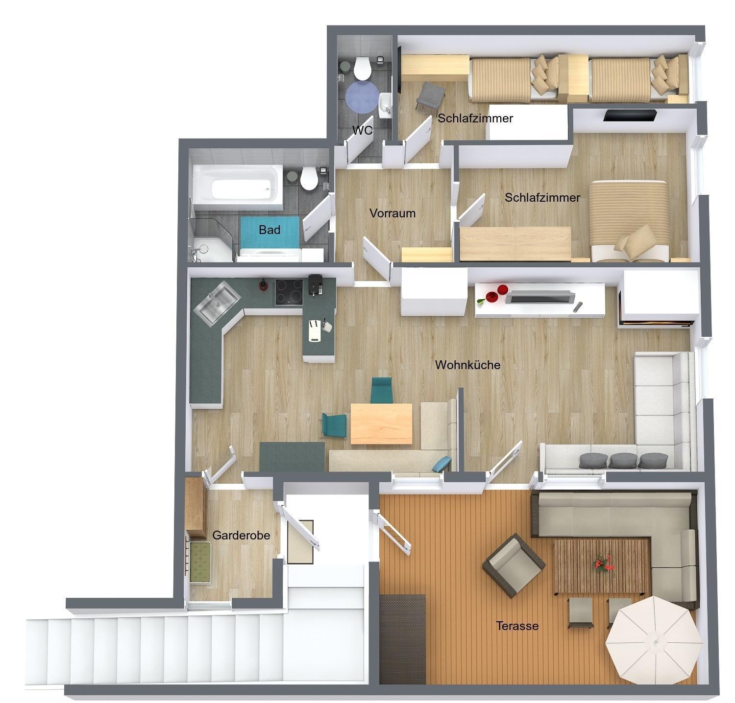 Ferienwohnung Alpenheim Tux Zimmer foto